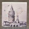 4'lü Set, Ahşap Kutulu, Taş Bardak Altlığı